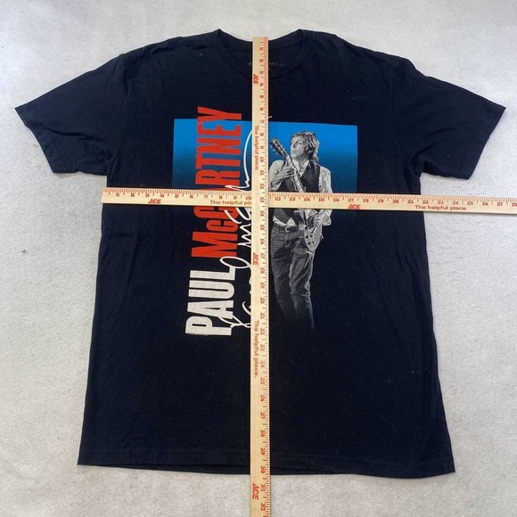 Paul McCartney Graphic Tee Thrifted Vintage Style Size XL - Picture 5 of 11